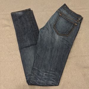 J Brand Low Rise Pencil Leg Dark High Tide Jean 26